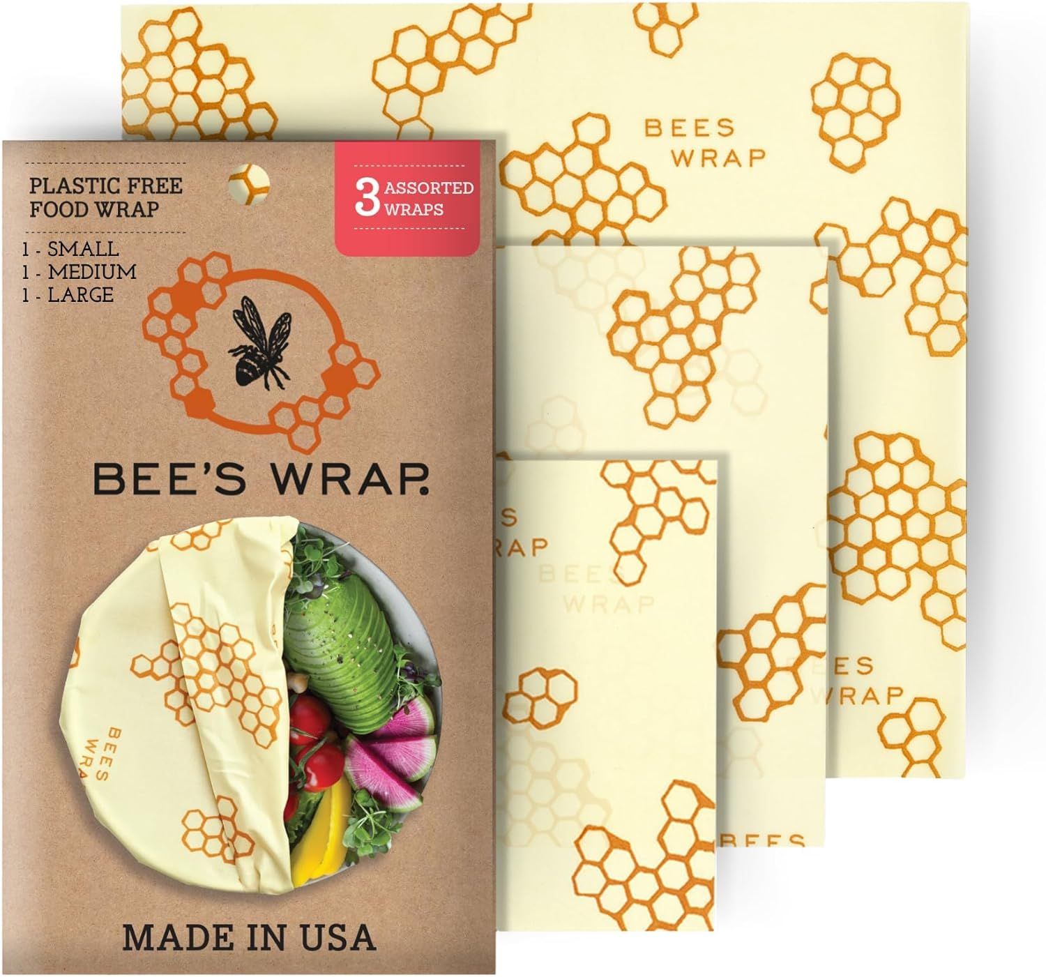 Bee&#39;s Wrap - 3-Pack Assorted