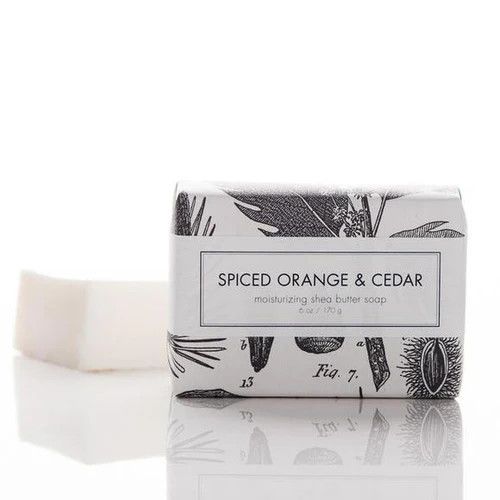 Formulary 55 Bath Bar - Holiday Scent Spiced Orange &amp; Cedar