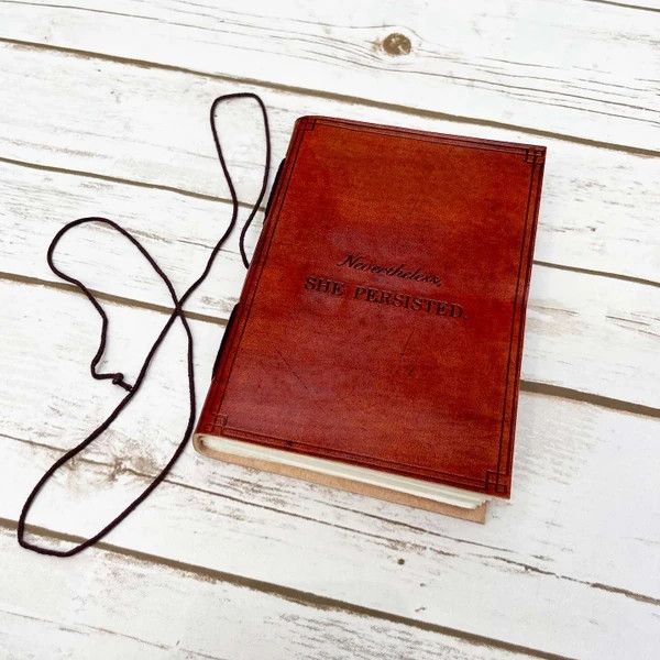 Soothi Leather Journal - She Persisted