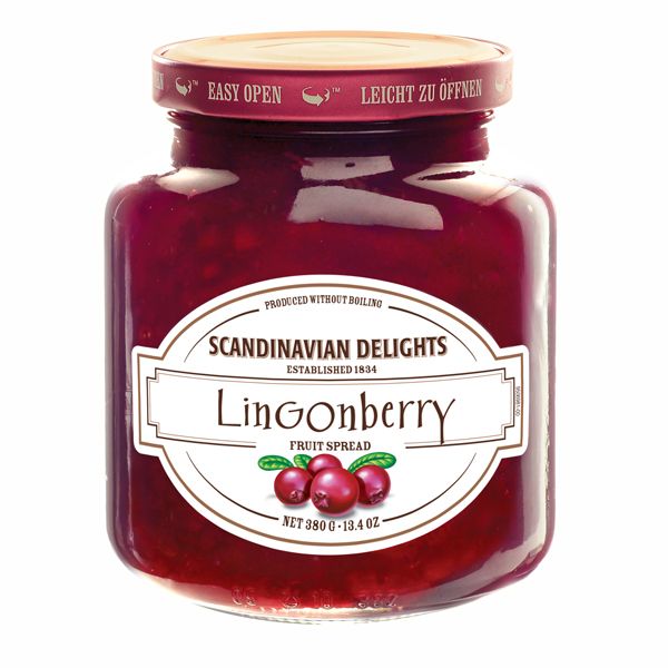Elki Scandinavian Delights Fruit Spread - Lingonberry