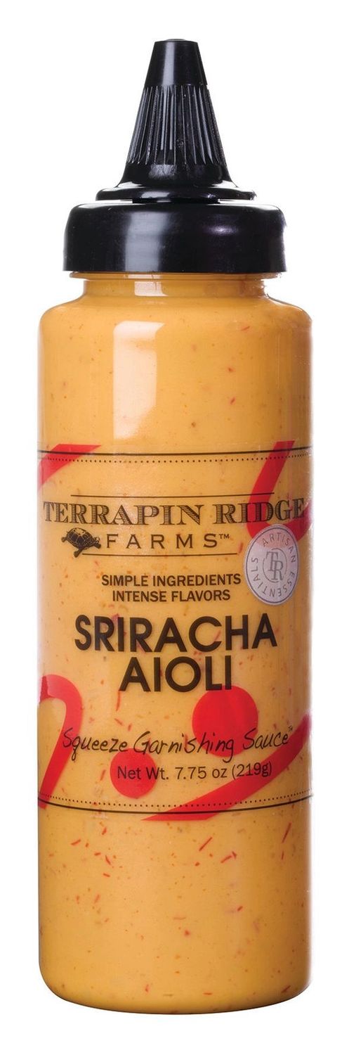 Terrapin Ridge Farms Squeeze Garnishing Sauce - Sriracha Aioli
