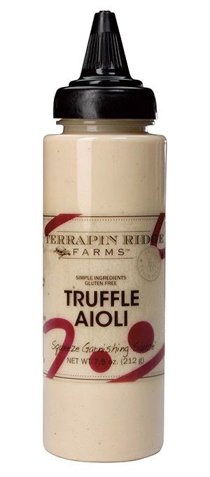 Terrapin Ridge Farms Squeeze Garnishing Sauce - Truffle Aioli