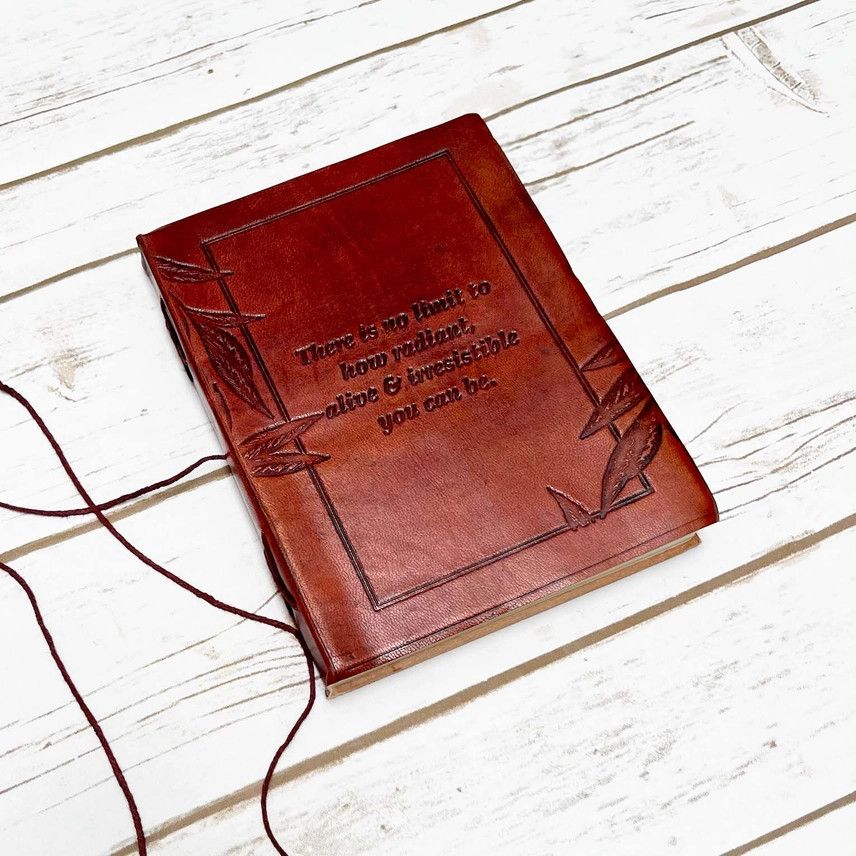 Soothi Leather Journal - No LImit