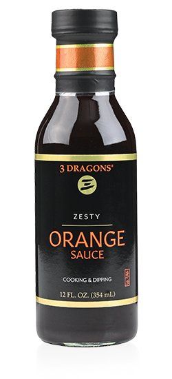 3 Dragons Sauce - Orange, Zesty