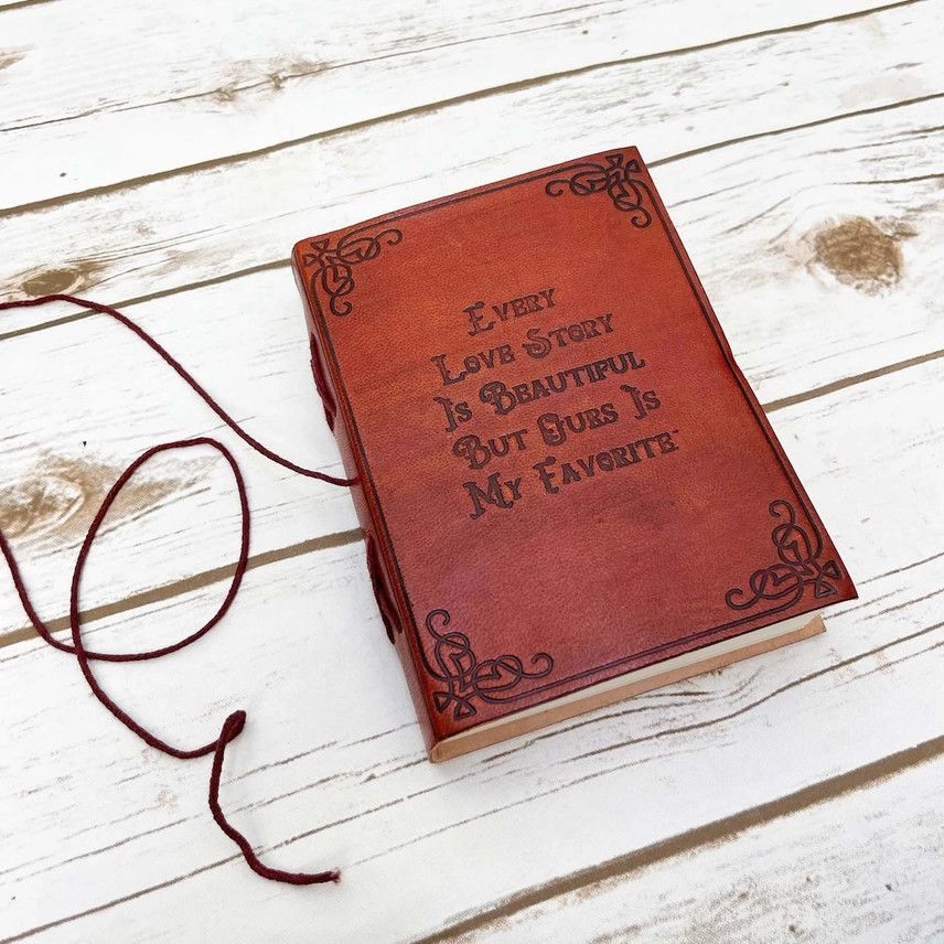 Soothi Leather Journal - Every Love Story