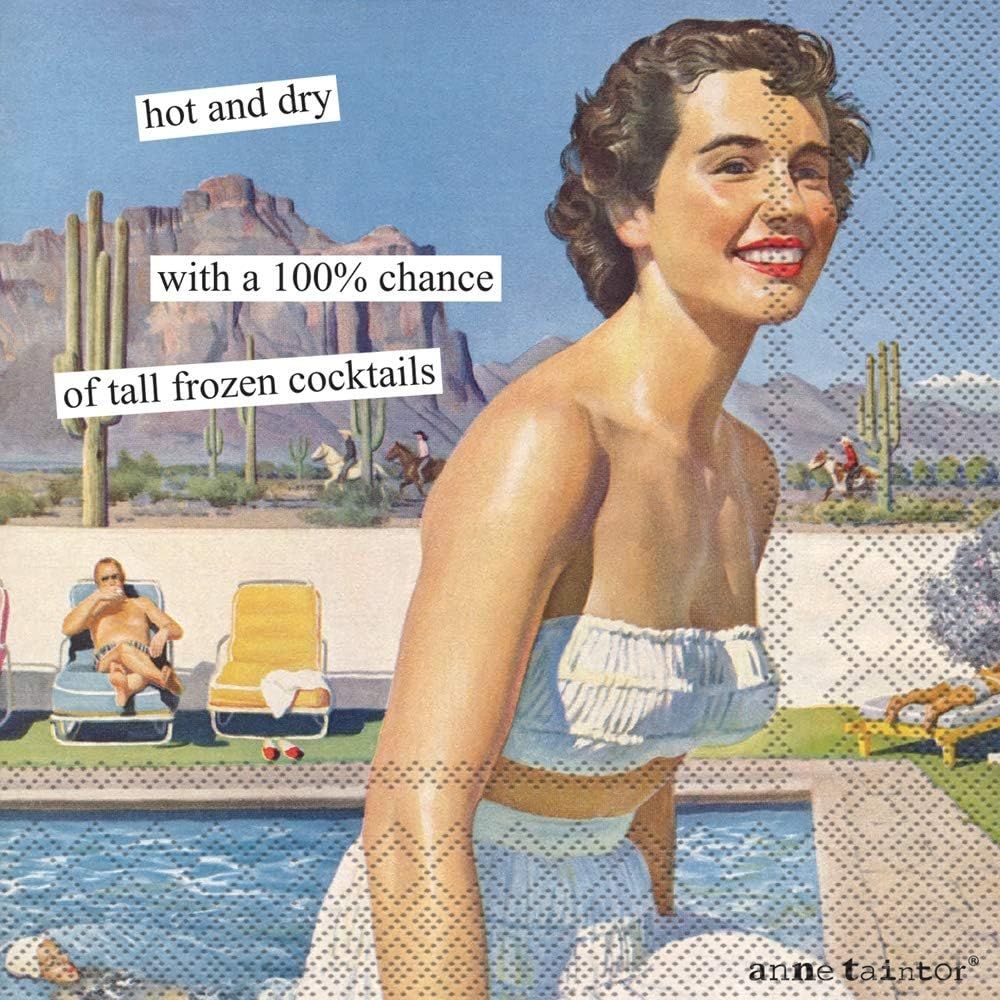 IHR Cocktail Napkins - Hot and Dry