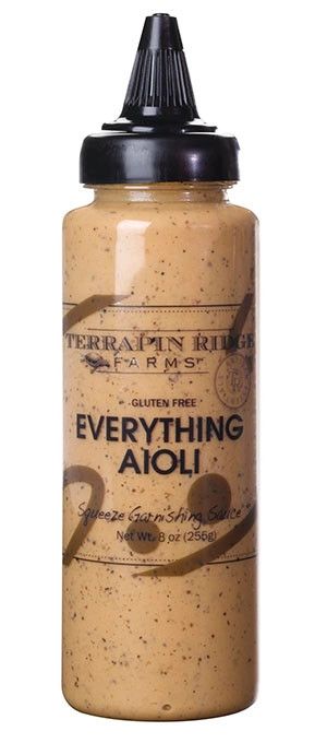 Terrapin Ridge Farms Squeeze Garnishing Sauce - Everything Aioli