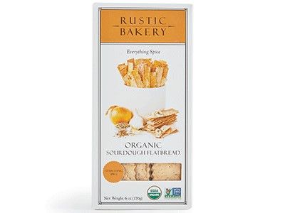 Rustic Bakery Organic Sourdough Flatbread Crackers - Everything Spice