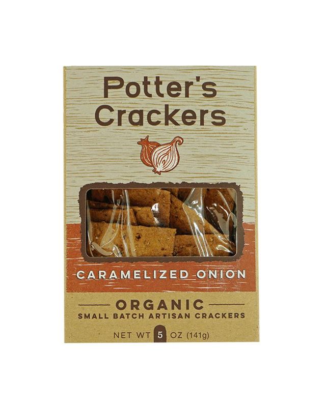 Potter&#39;s Crackers - Caramelized Onion