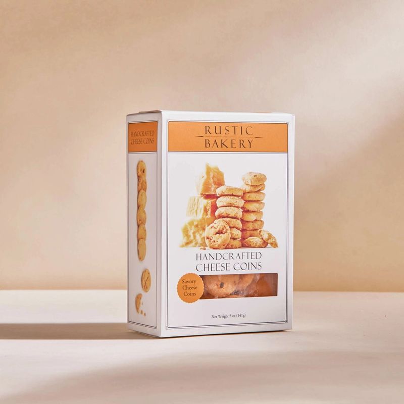 Rustic Bakery Handcrafted Cheese Coins - Savory