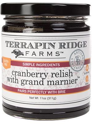 Terrapin Ridge Farms Relish - Cranberry  w/ Grand Marnier