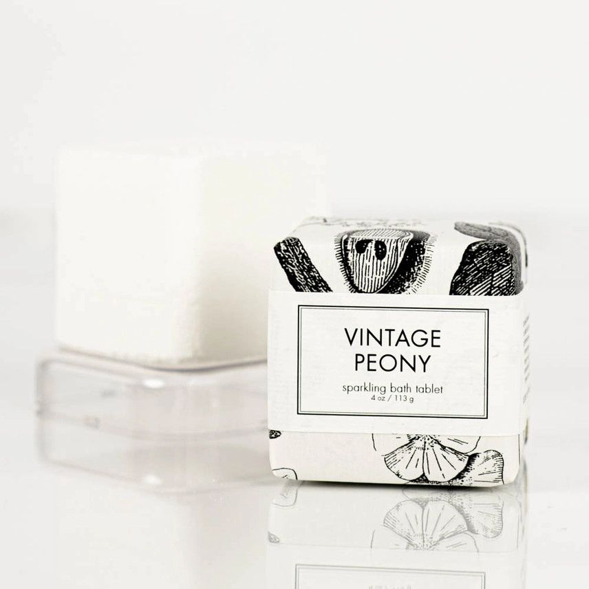 Formulary 55 Sparkling Bath Tablet - Vintage Peony