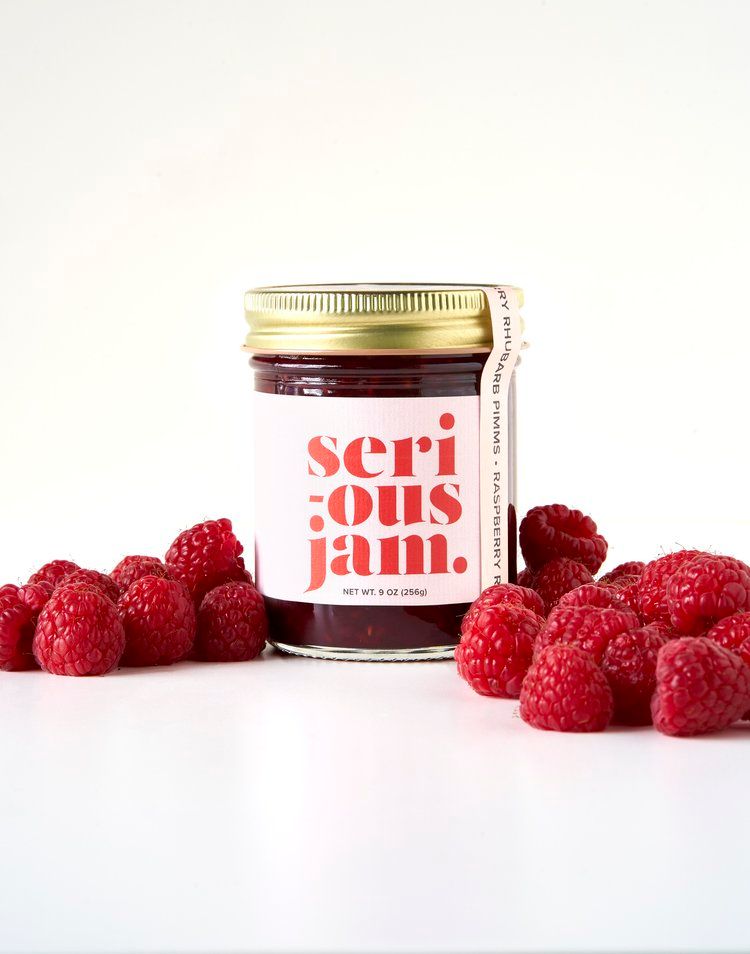 Serious Jam - Raspberry Rhubarb Pimms