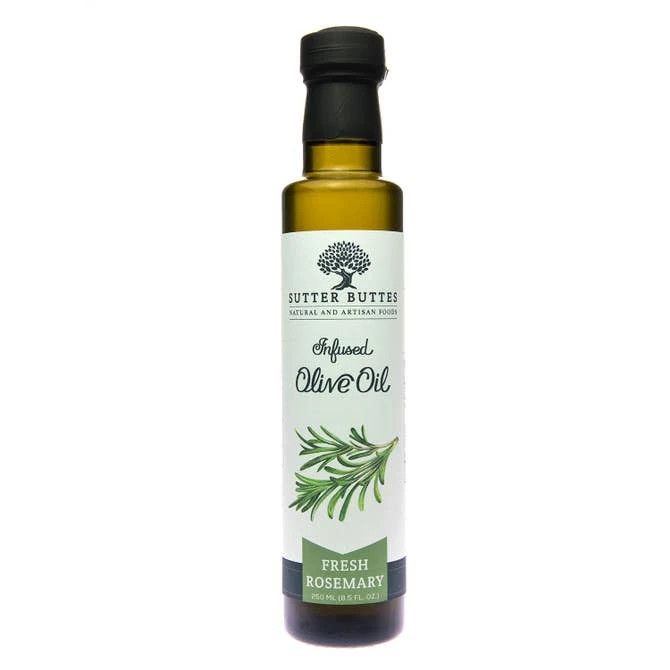 Sutter Buttes Infused Olive Oil - Fresh Rosemary