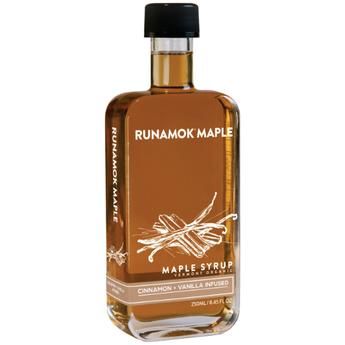 Runamok Organic Maple Syrup - Cinnamon-Vanilla Infused
