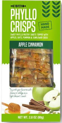 Nu Bake Phyllo Crisps - Apple Cinnamon