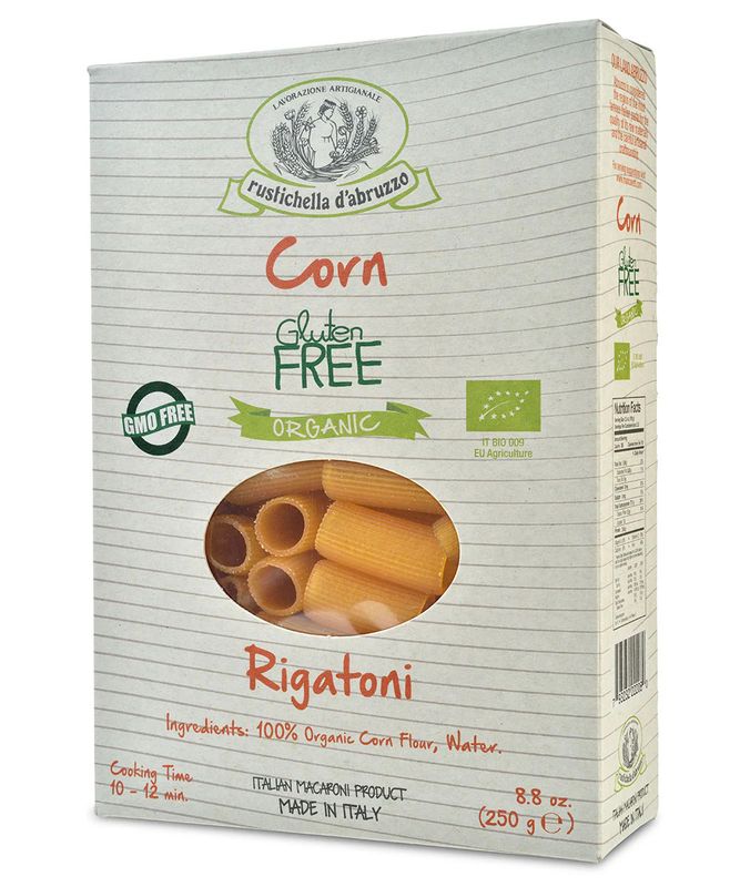 Rustichella d&#39;Abruzzo - Gluten-Free Corn Rigatoni