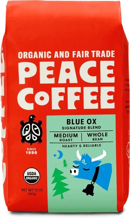 Peace Coffee Ground - Blue Ox Blend
