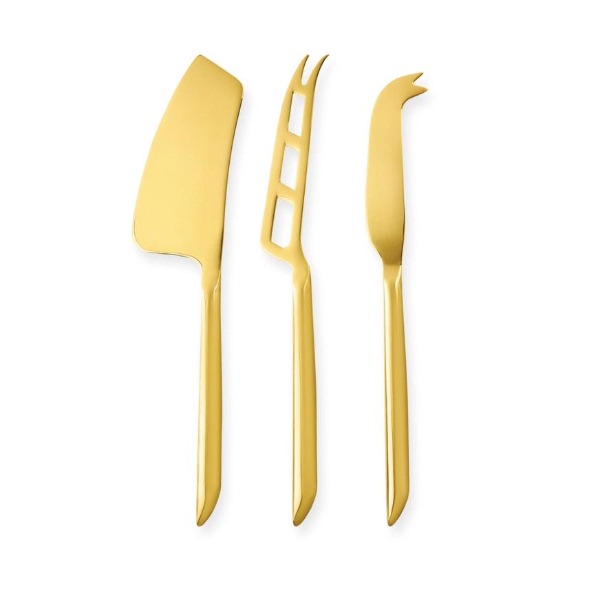 Viski - Knife Set, Gold Plated
