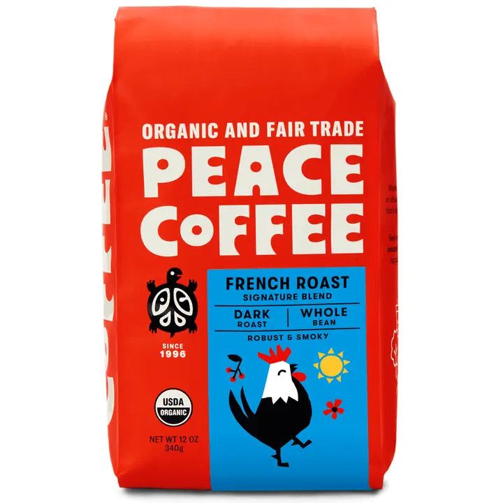 Peace Coffee Ground - French Roast