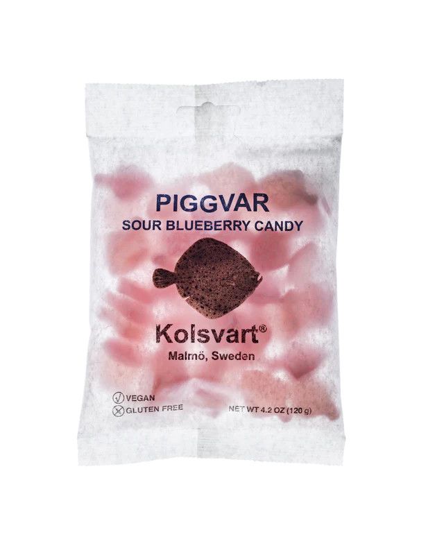 Kolsvart Swedish Fish - Piggvar Sour Blueberry