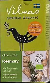 Vilmas Swedish Organic Cracker - Rosemary