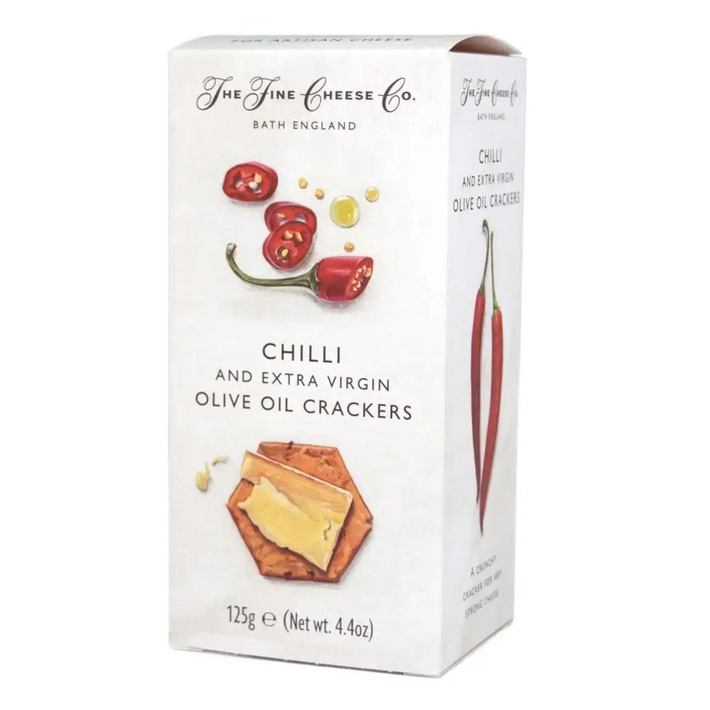 The Fine Cheese Co. Flavored Crackers - Chilli &amp; EVOO