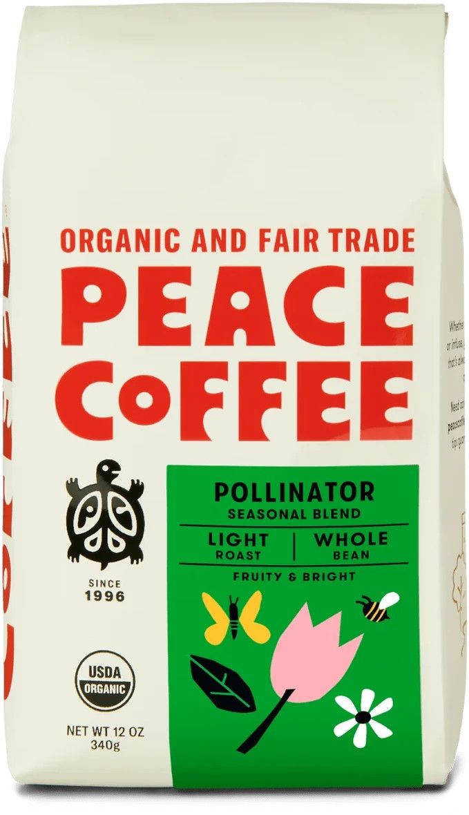 Peace Coffee Ground - Seasonal Blend Pollinator