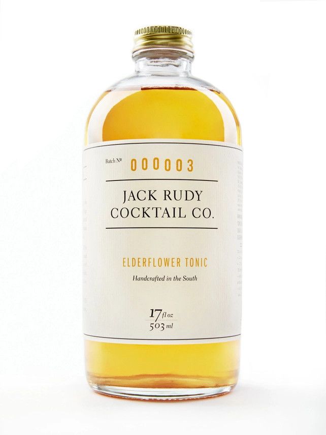 Jack Rudy Elderflower Tonic