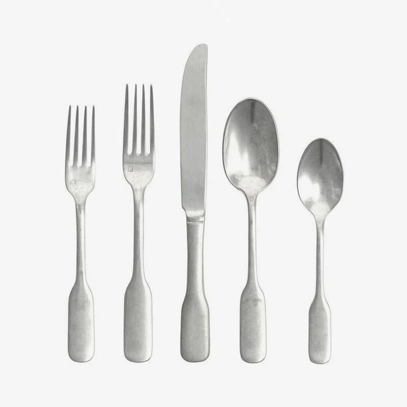 Fortessa - Ashton Antiqued 5pc Place Setting, Boxed