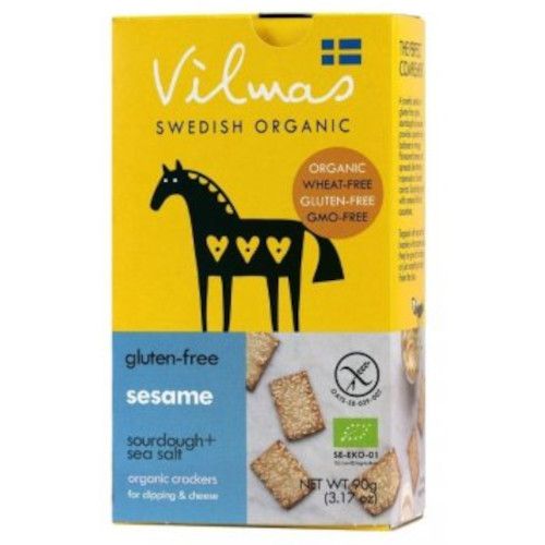 Vilmas Swedish Organic Cracker - Sesame