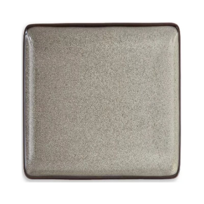 Ston - Mist Square Plate 9&quot;
