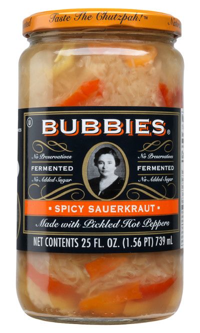 Bubbies - Spicy Sauerkraut