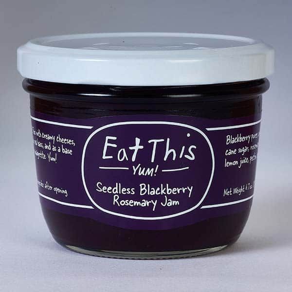 Eat This Yum! - Seedless Blackberry Rosemary Jam