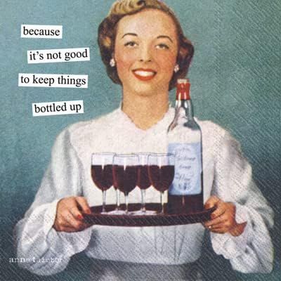 IHR Cocktail Napkins - Anne Taintor, Bottled Up