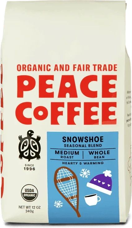 Peace Coffee Ground - Seasonal Blend Snowshoe