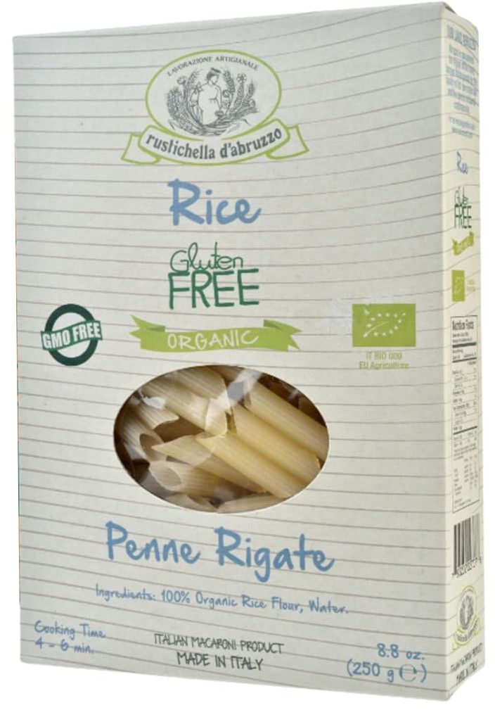 Rustichella d&#39;Abruzzo - Gluten-Free Rice Penne Rigate