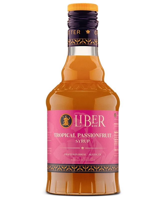 Liber &amp; Co - Tropical Passion Fruit Syrup