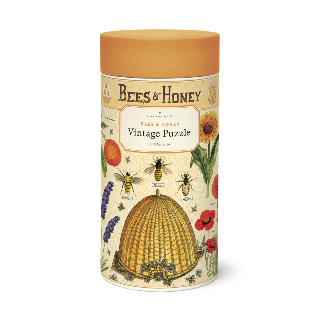 Cavallini Papers Vintage Puzzle - Bees &amp; Honey