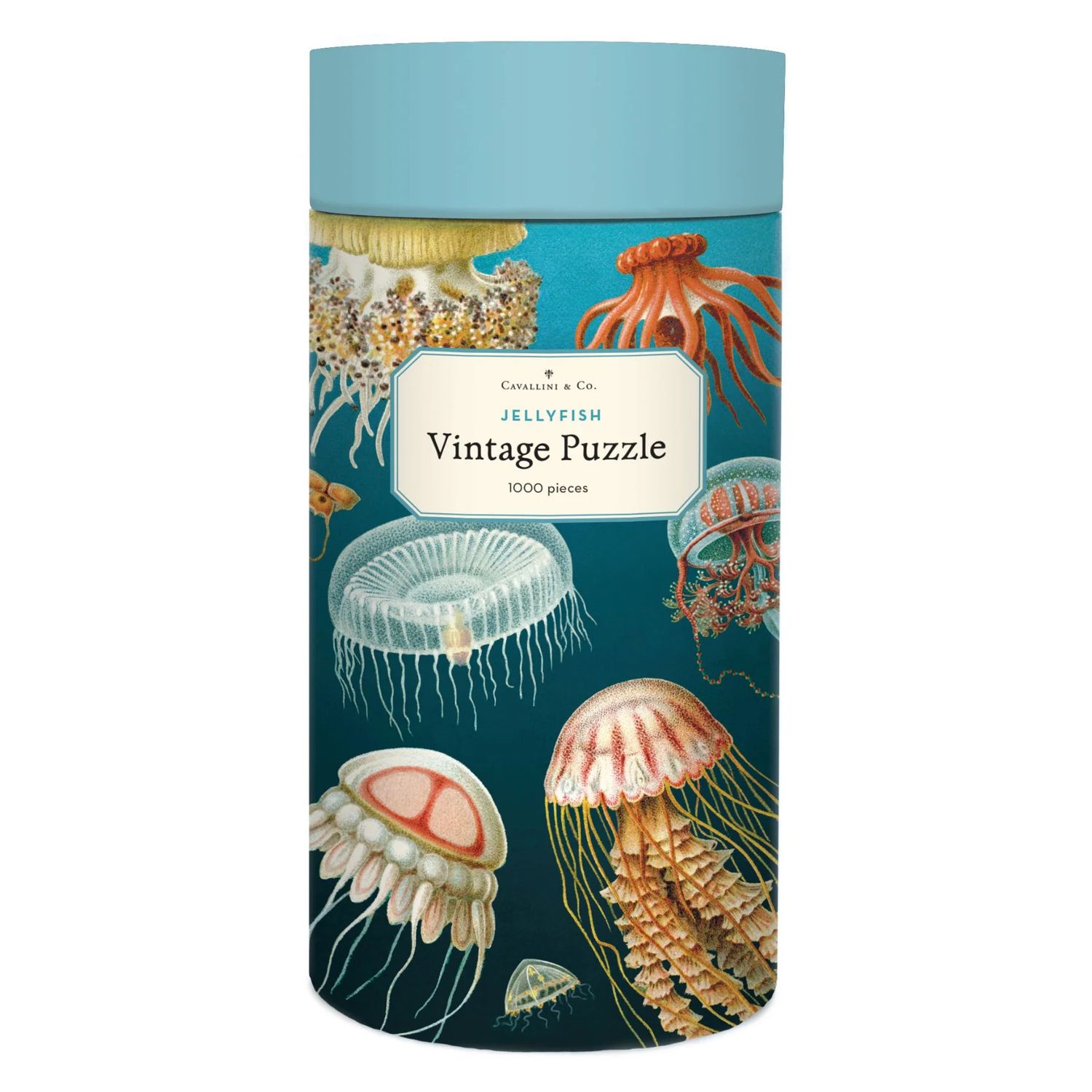 Cavallini Papers Vintage Puzzle - Jellyfish