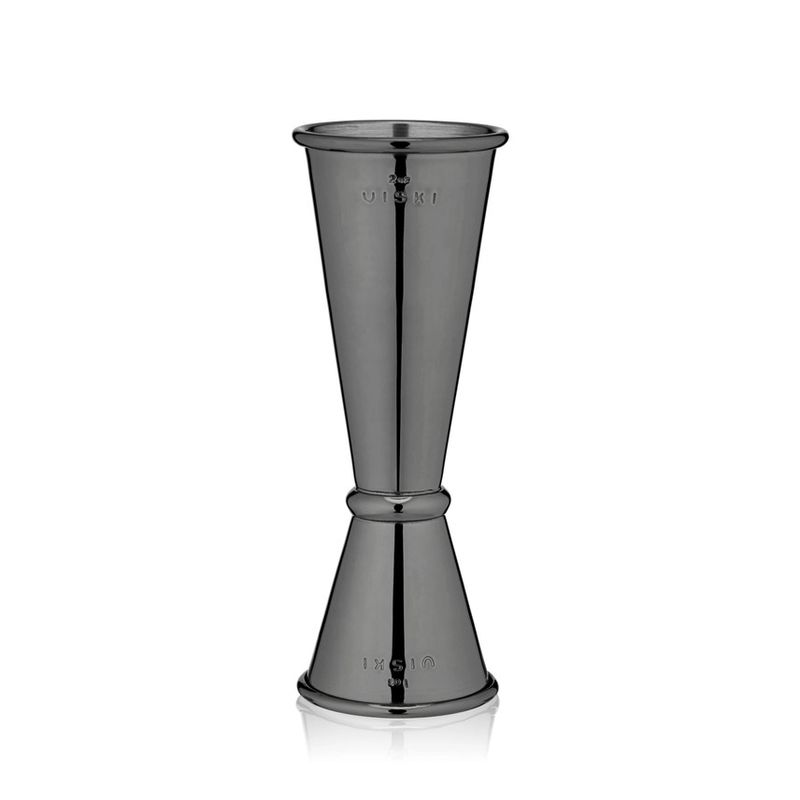 Viski - 1 oz / 2 oz Jigger Gunmetal Black
