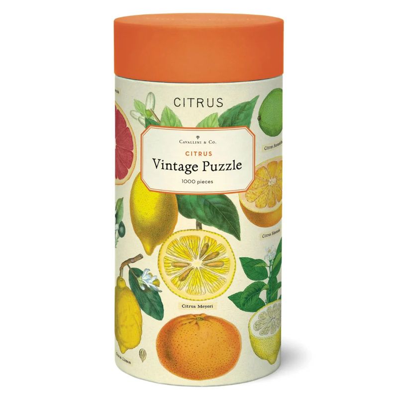 Cavallini Papers Vintage Puzzle - Citrus