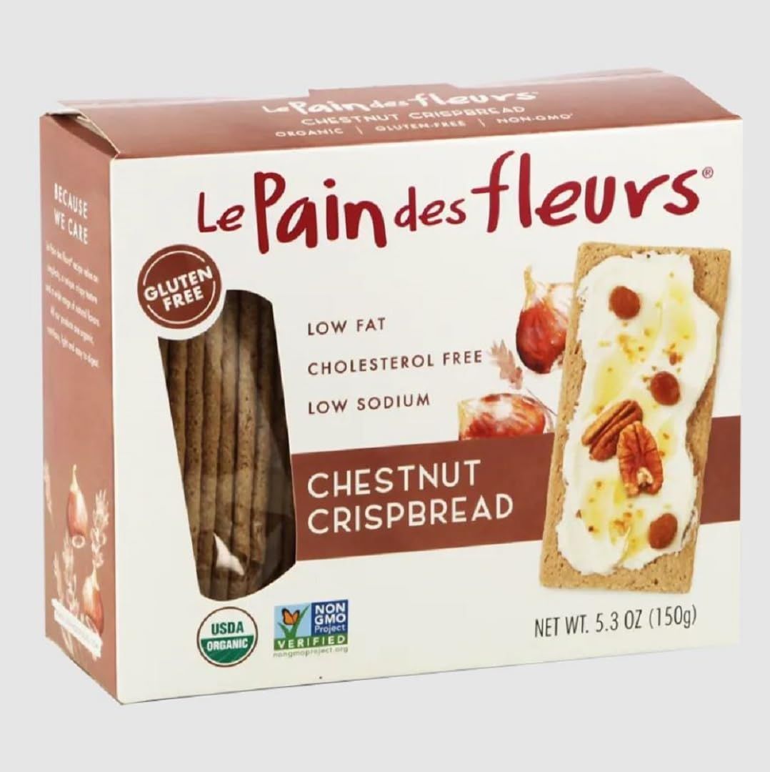 Le Pain des Fleurs Crispbread - Chestnut