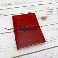 Soothi Leather Journal - Weird and Wonderful