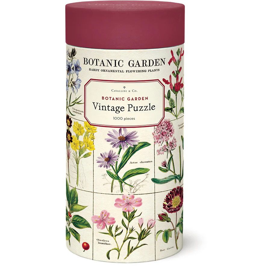 Cavallini Papers Vintage Puzzle - Botanic Garden