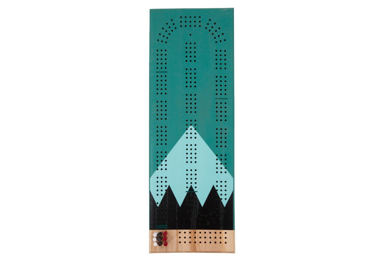 Sanborn Canoe Co Cribbage Board - Gooseberry