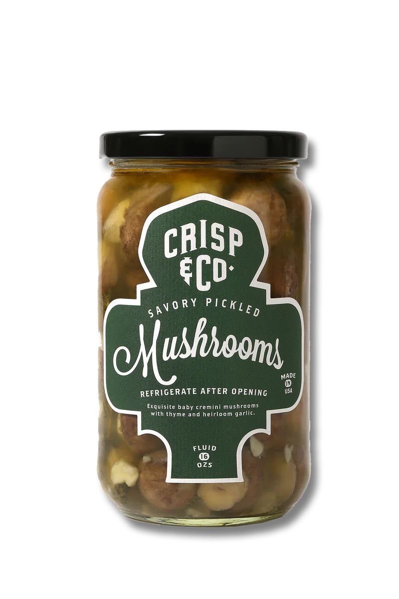 Crisp &amp; Co - Savory Pickled Mushrooms