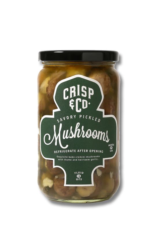 Crisp &amp; Co - Savory Pickled Mushrooms