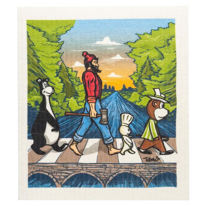 Adam Turman Swedish Dishcloth - MN Abbey Road