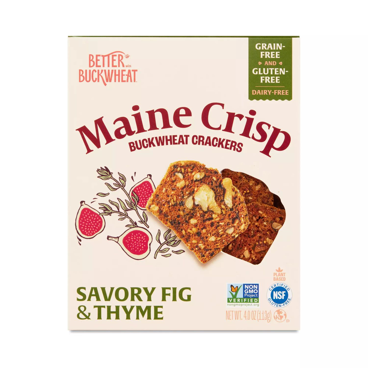 Better With Buckwheat Maine Crisp - Savory Fig &amp; Thyme